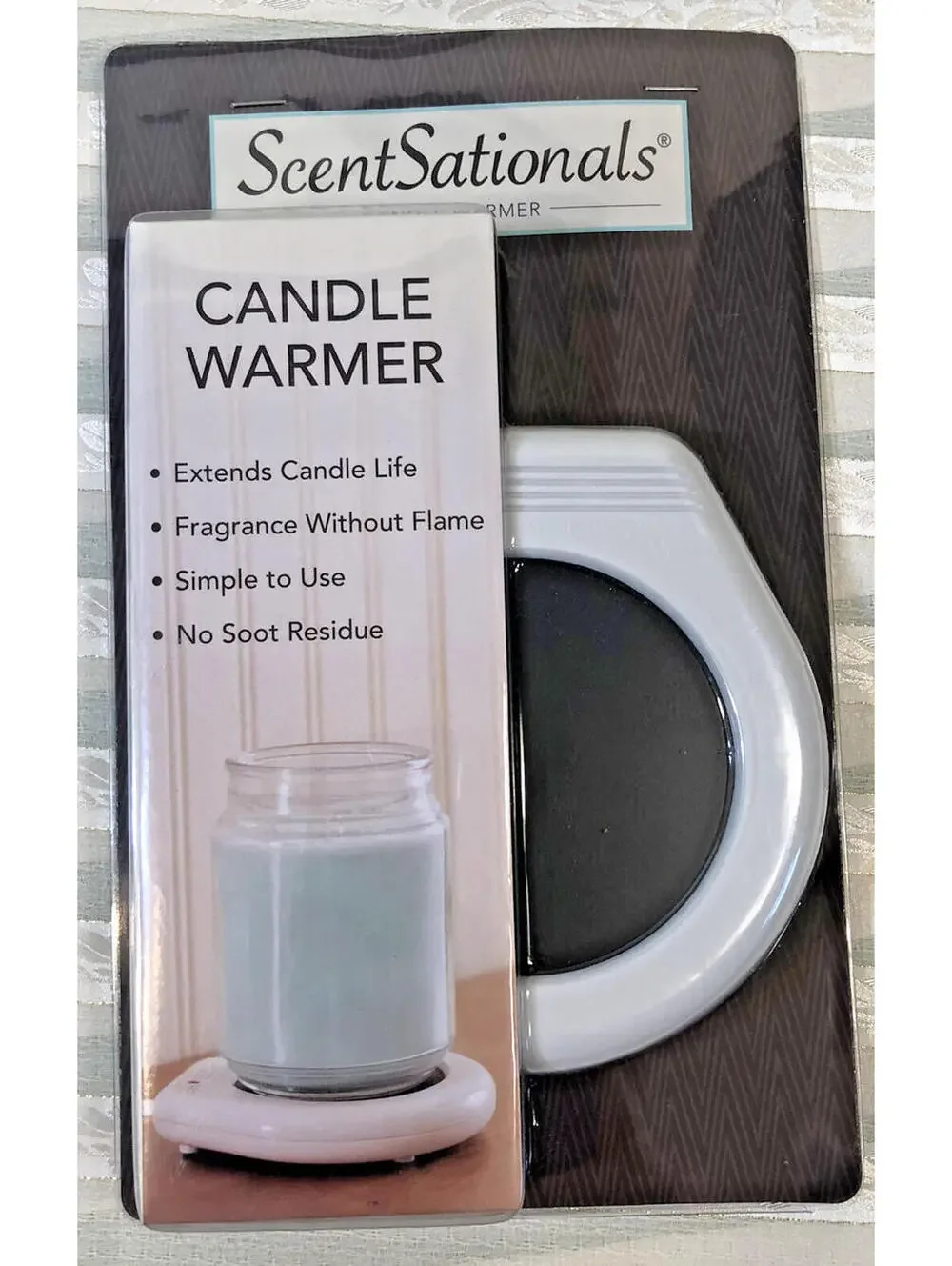 Scent Sationals Electric Candle Warmer New in Packaging Perfect for Desk top